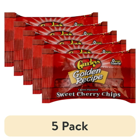 (5 pack) Gurley's Sweet Cherry Chips, 10 Ounce (Pack of 6)