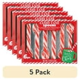 thumbnail image 1 of (5 pack) Peppermint Candy Cane Spoons Pack of Six, 1 of 7