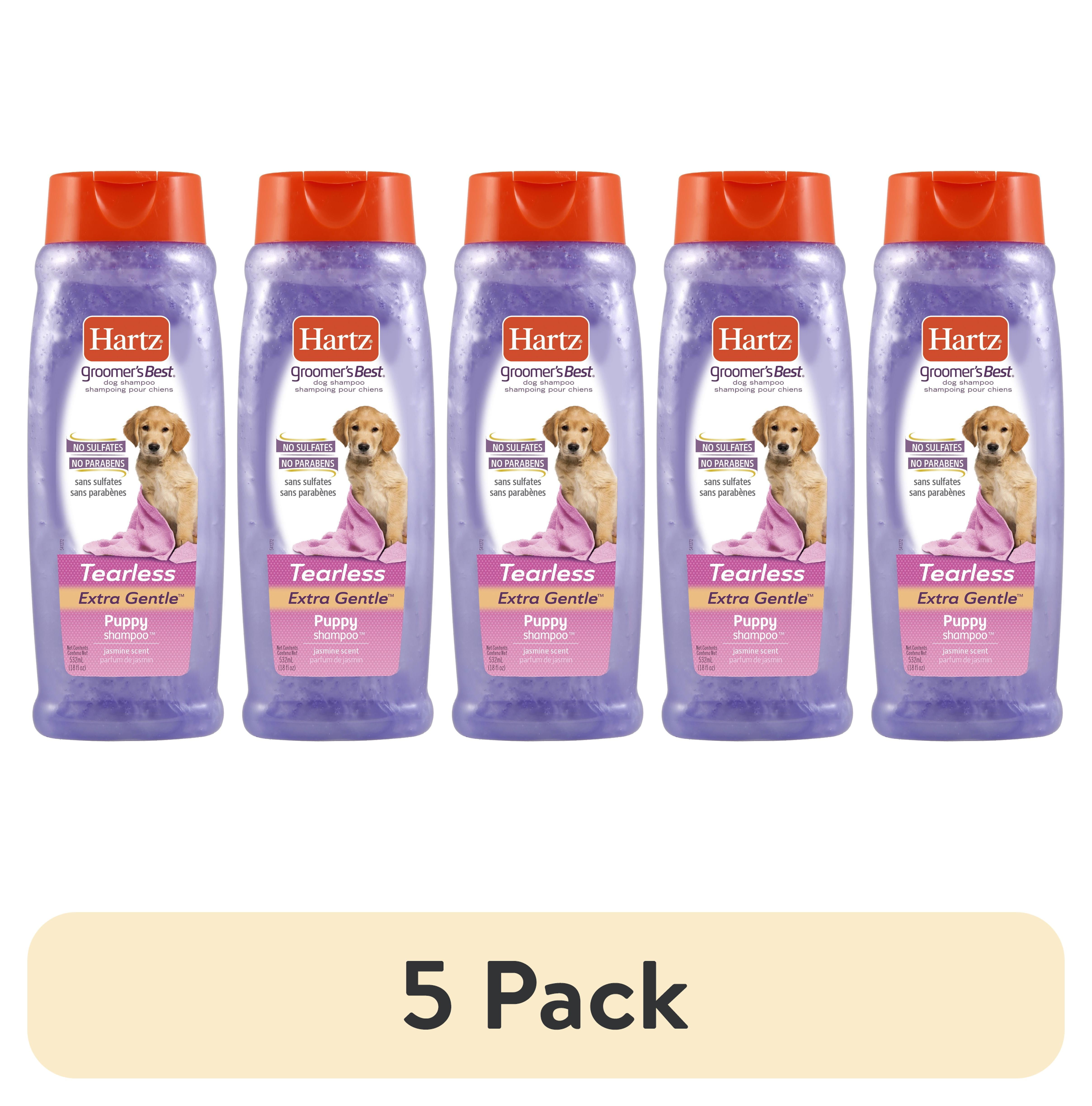 (5 pack) Hartz Groomer's Best Extra Gentle Puppy Shampoo, 18oz
