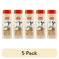 (5 pack) Hartz Groomer's Best Extra Gentle Soothing Oatmeal Shampoo for Dogs with Chamomile Essential Oil, Buttermilk Scent, 18 fl oz
