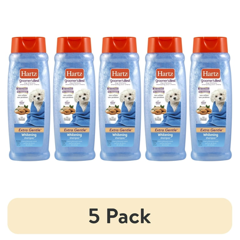 pack) Hartz Groomer's Best Whitening Shampoo for Dogs with