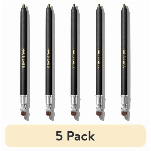 (5 pack) Haus Labs Optic Intensity Eco Eyeliner – Onyx Gold Shimmer
