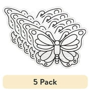 (5 pack) Hello Hobby Jumbo Butterfly Suncatcher