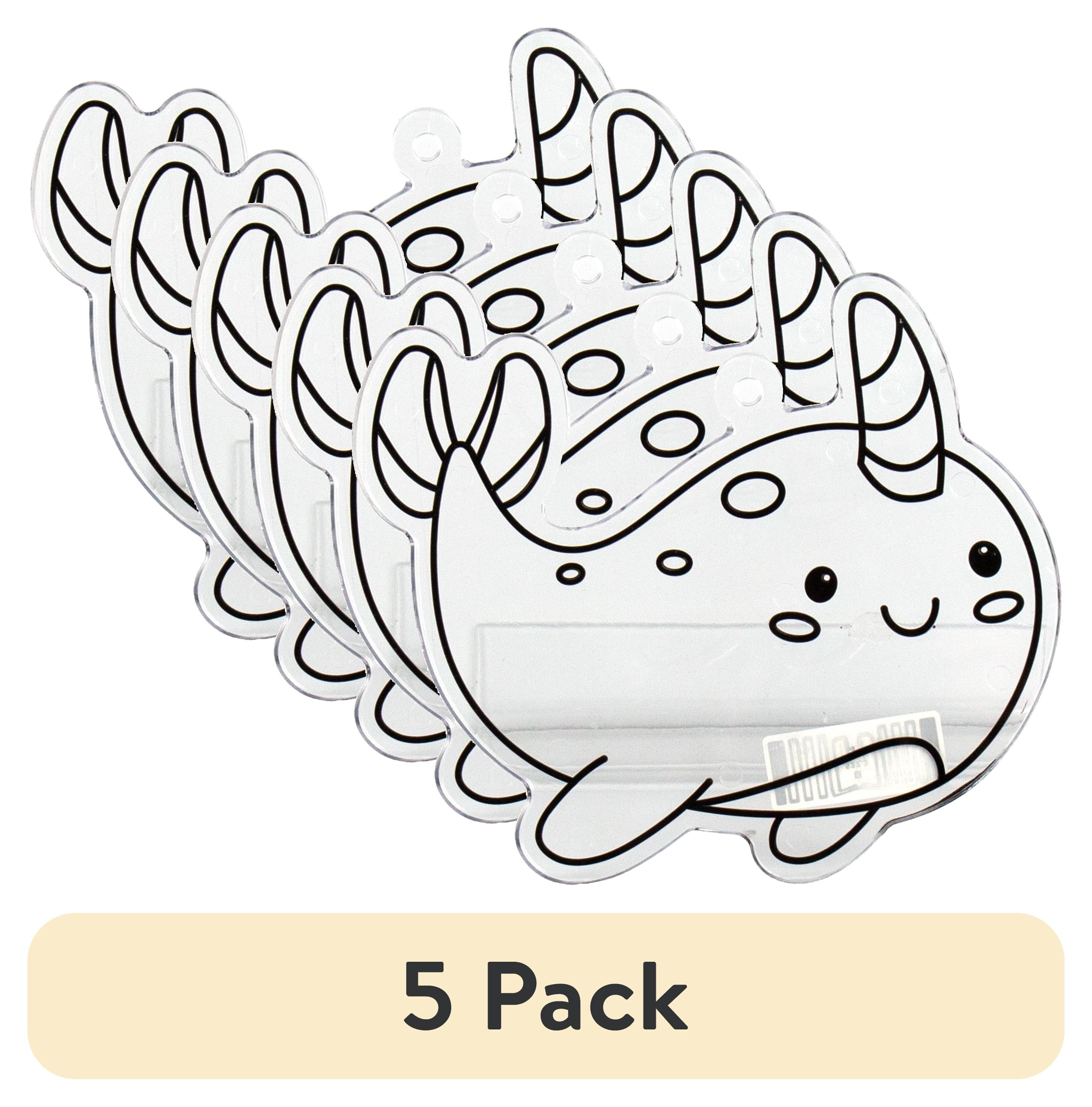 (5 pack) Hello Hobby Jumbo Narwhal Suncatcher