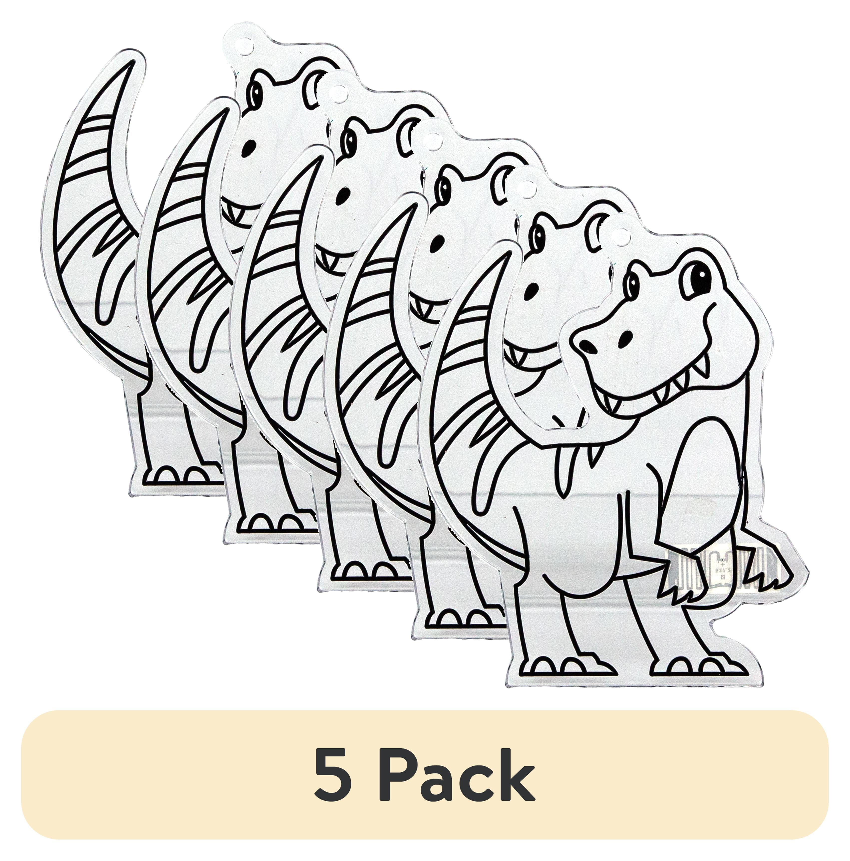 (5 pack) Hello Hobby Jumbo T-Rex Suncatcher