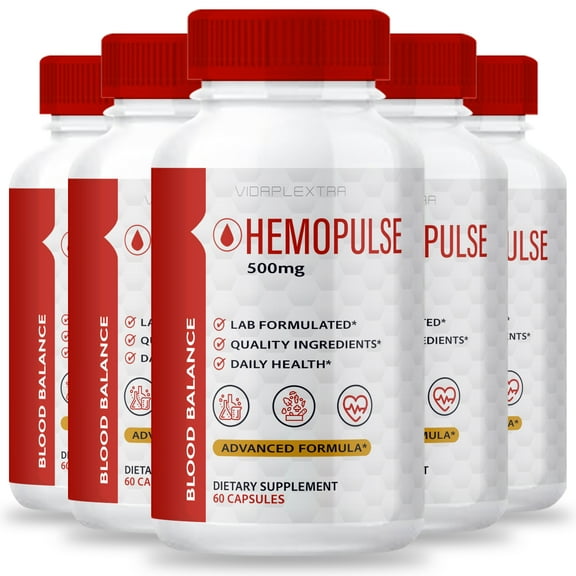 (5 pack) Hemo Pulse Capsules - Hemo Pulse Capsules