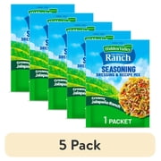 (5 pack) Hidden Valley Creamy Jalapeno Ranch Seasoning Dressing & Recipe Mix, 1 oz Packet
