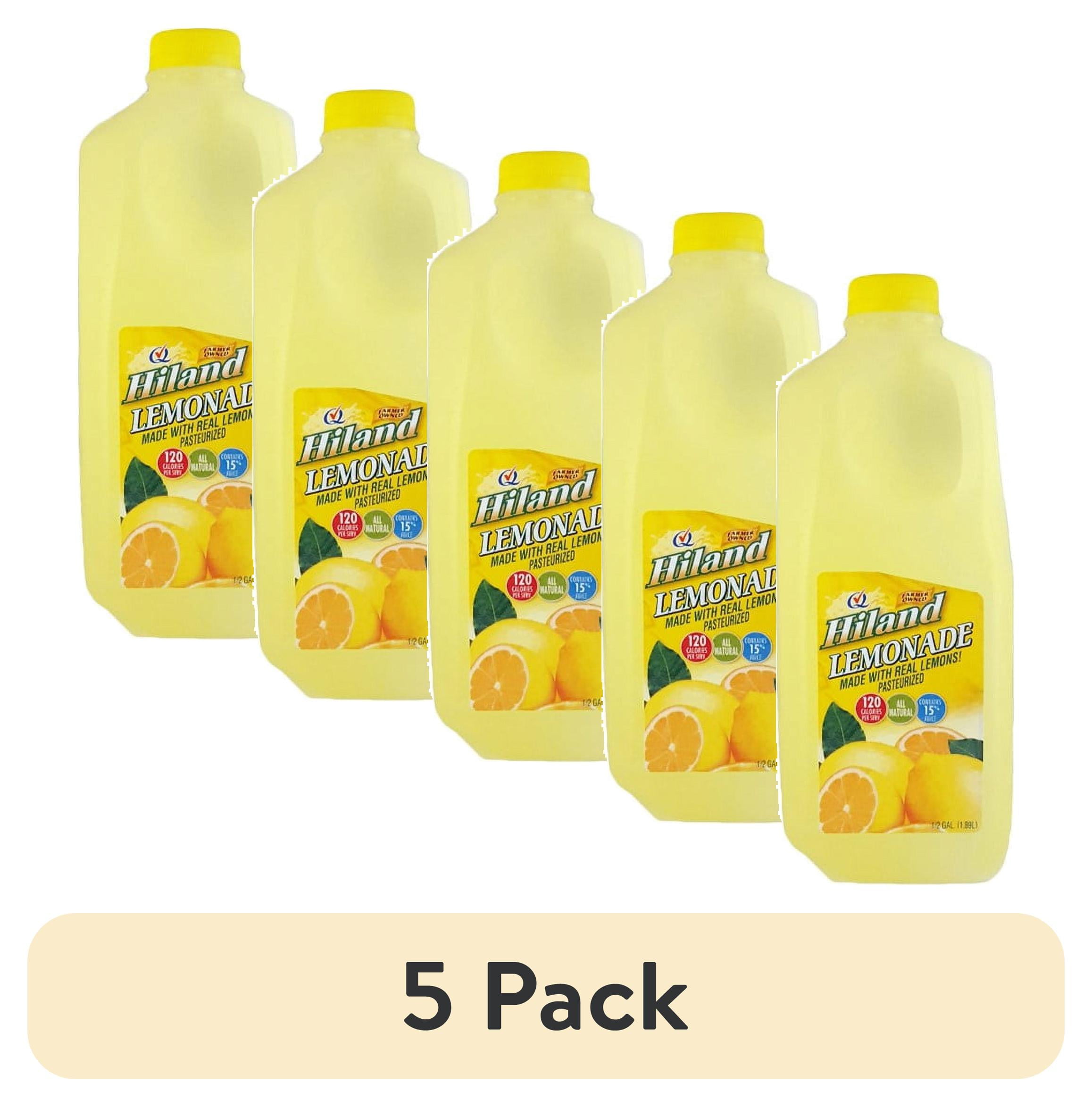 (5 pack) Hiland Lemonade, 64 fl oz