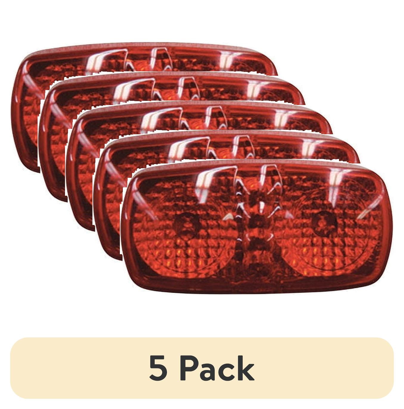 Hopkins Towing Solutions LED Multi Faceted Marker Light, Red, 4in
