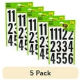 thumbnail image 1 of (5 pack) Hy-Ko 3 in Black and White Vinyl Number Set, Includes Complete 0-9 Twice, Self-Adhesive, 26 Pieces, 1 of 13