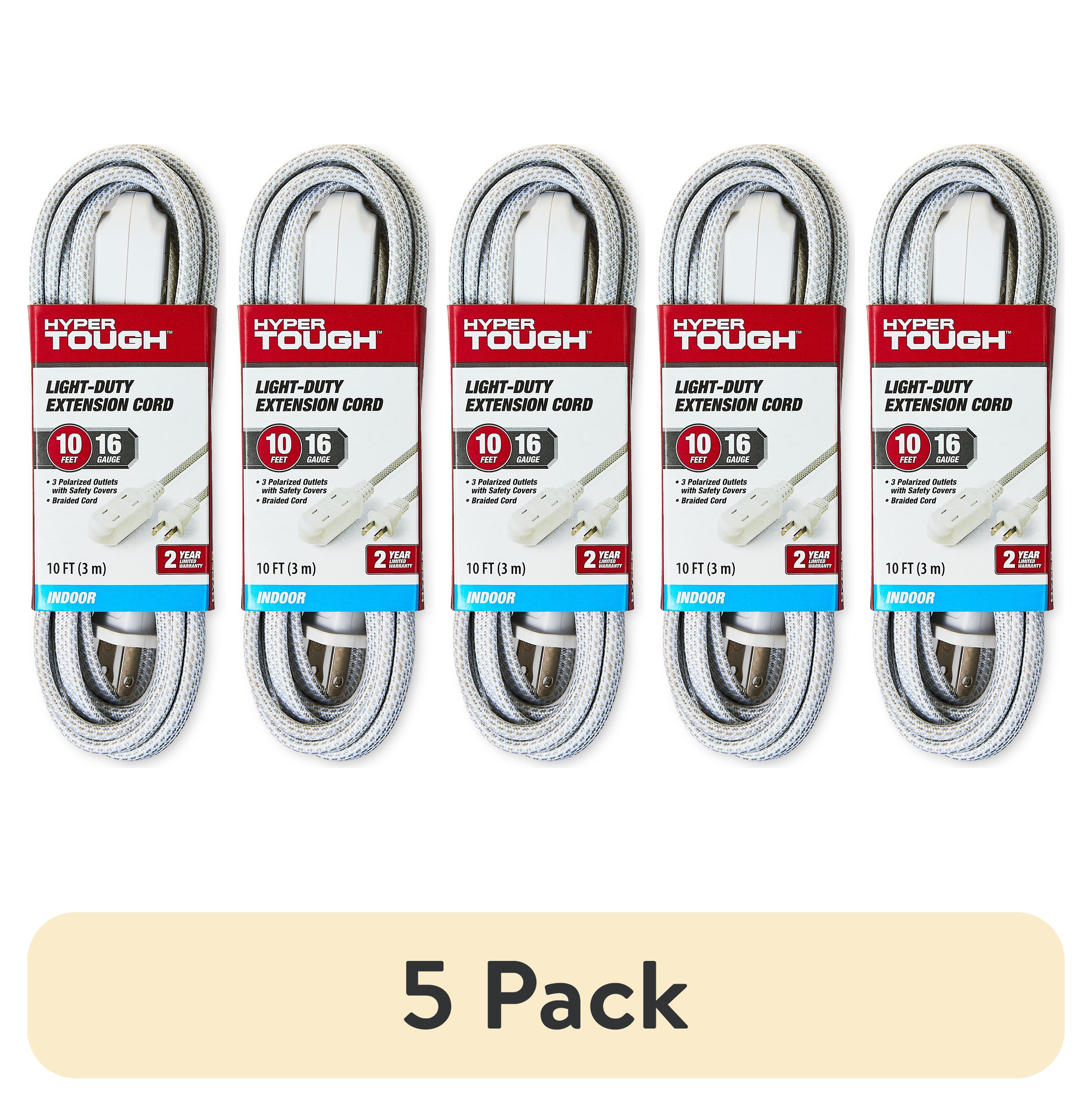 10-Foot Professional Power Extension Cable - 14 AWG Heavy Duty PowerCON Compatible