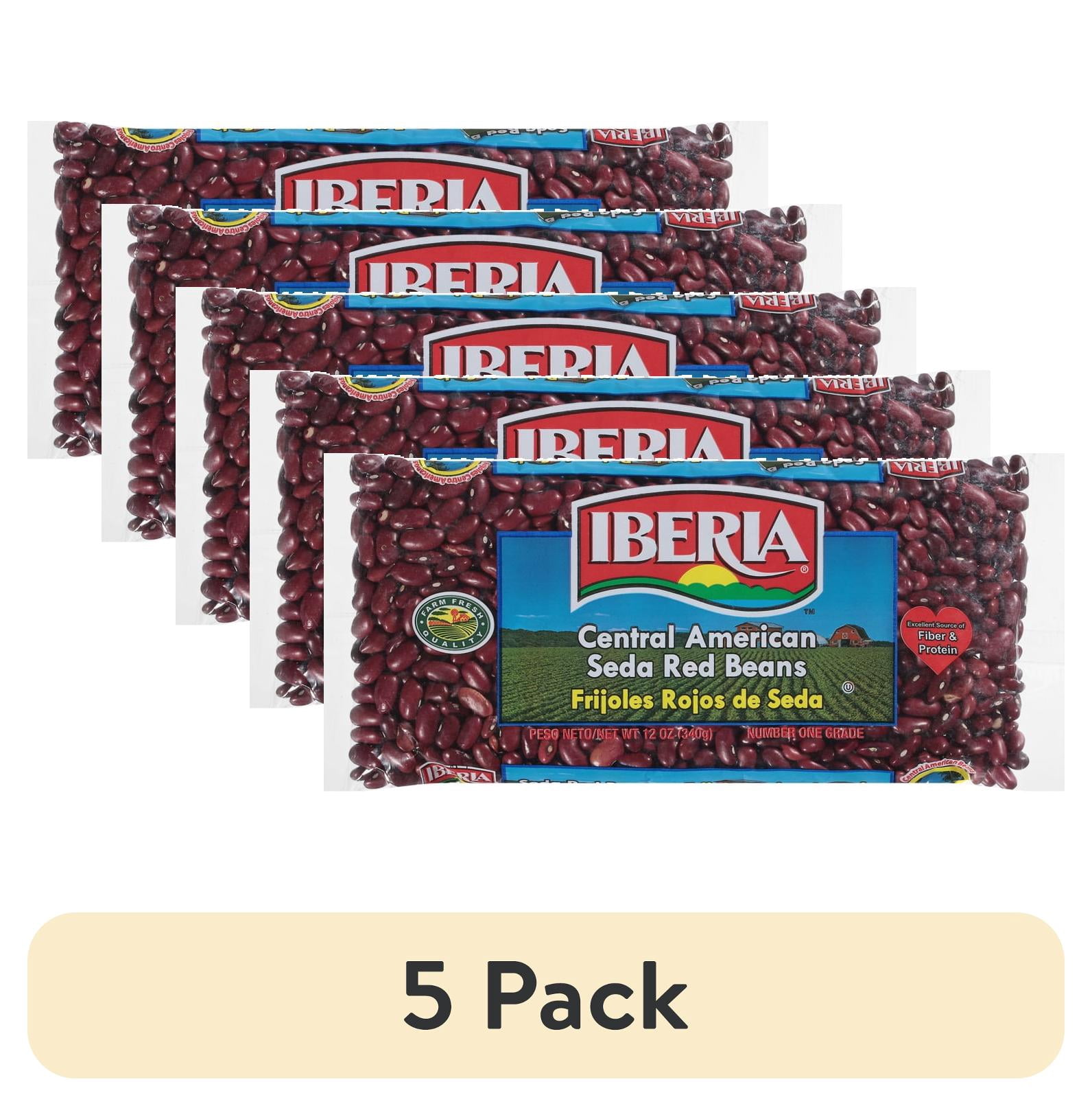 (5 pack) Iberia Central American Seda Red Beans 12 oz