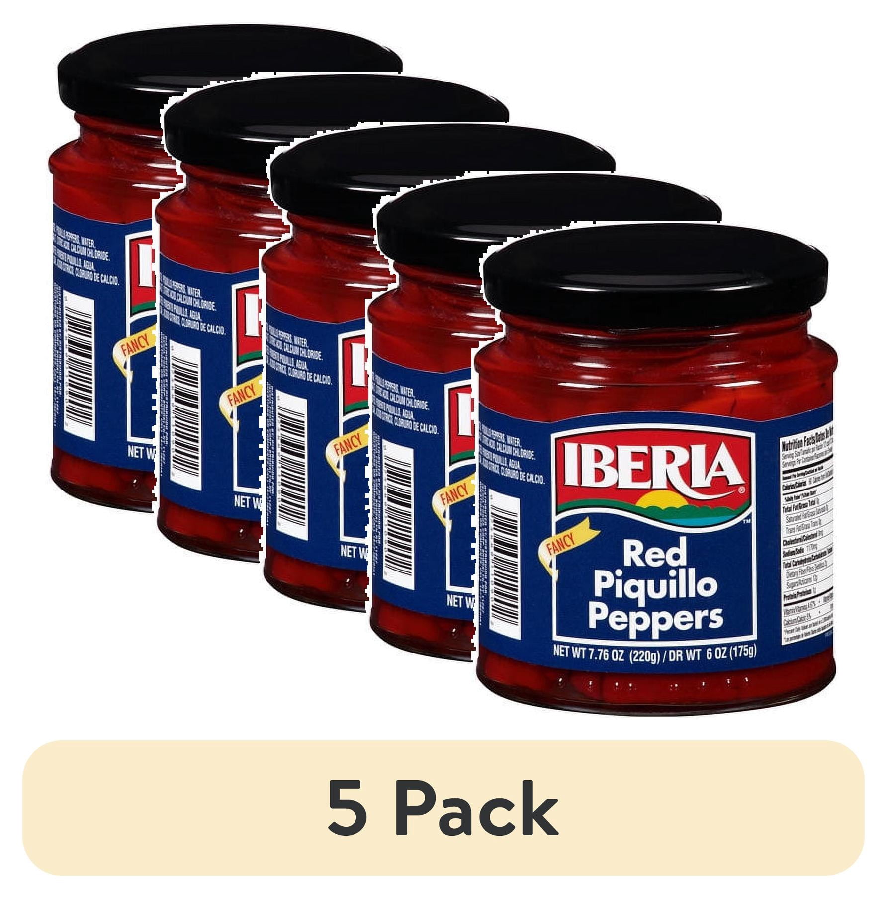 (5 pack) Iberia Red Piquillo Peppers, 7.76 oz