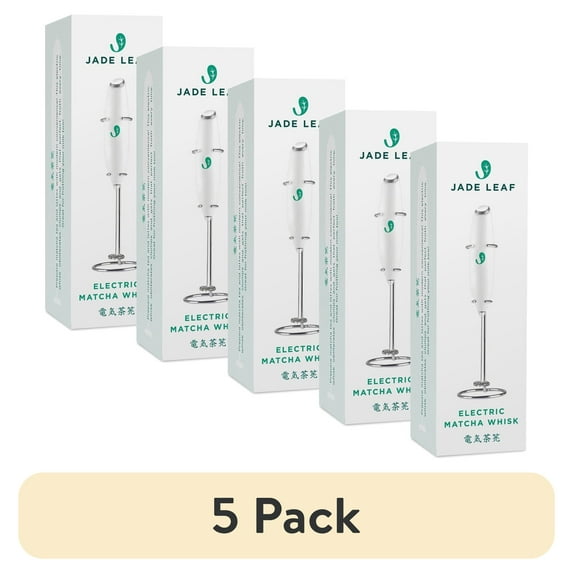 (5 pack) Jade Leaf Electric Matcha Whisk / Milk Frother