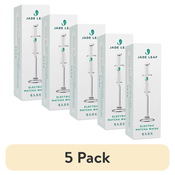 (5 pack) Jade Leaf Matcha Electric Whisk/Frother