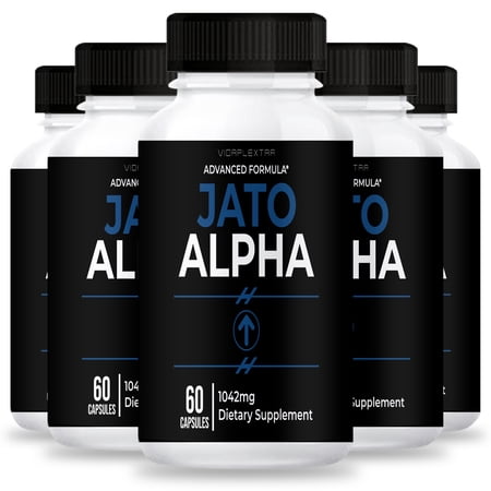 (5 pack) Jato Alpha - Jato Alpha Mens Capsules