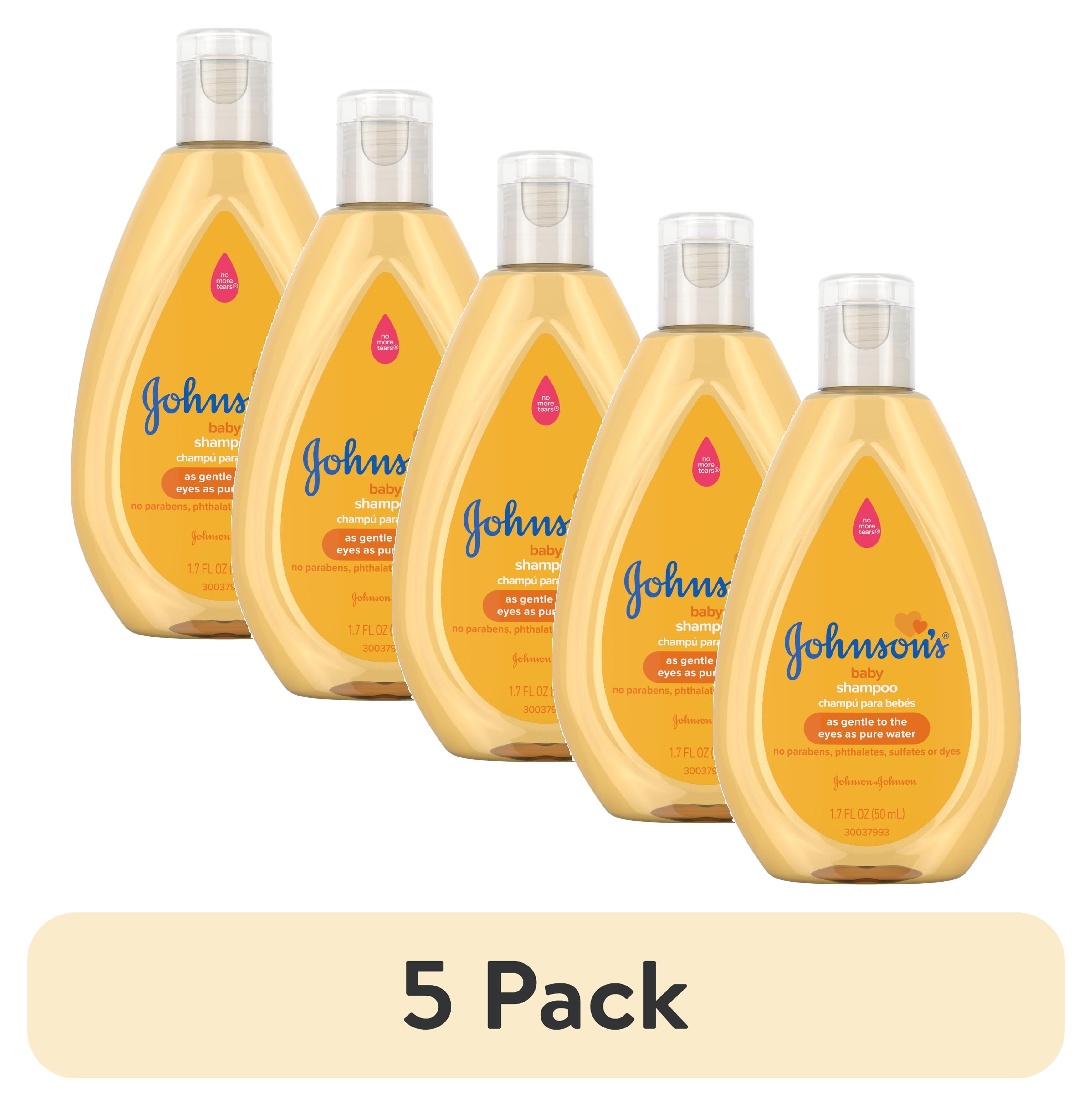 Johnson s Baby Shampoo Gentle Tear Free Formula Hypoallergenic Pediatrician Tested 1.7 fl. oz Walmart