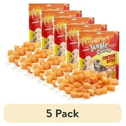 (5 pack) Jungle Calling Dogs Training Treats, Grain Free Soft Chewy Chicken Treats for Training Rewards,11 Ounce