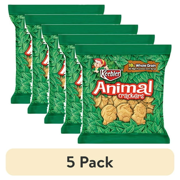 (5 pack) Keebler Animal Cookie, 1-Ounce Single Serve Packs (Pack of 150)