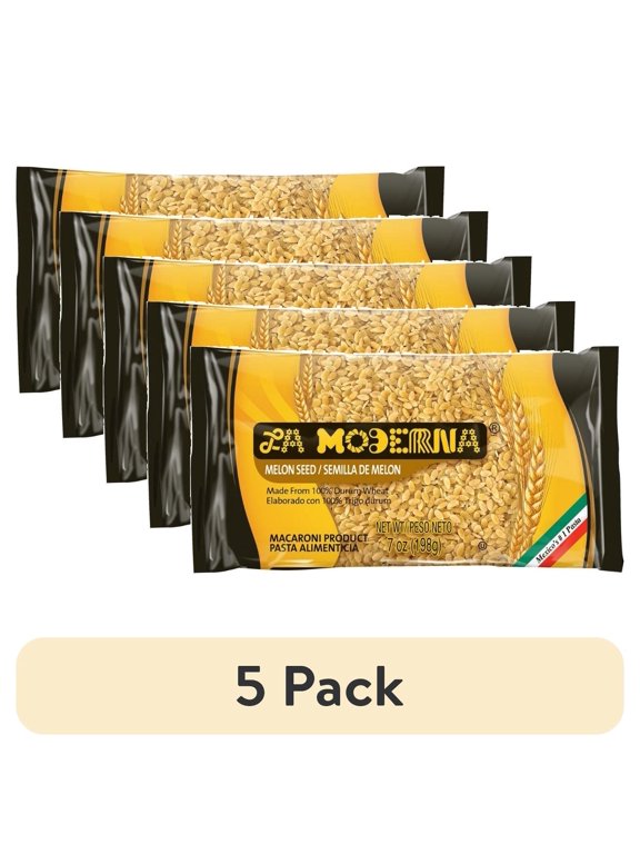 (5 pack) La Moderna Melon Seed Pasta, 7 oz