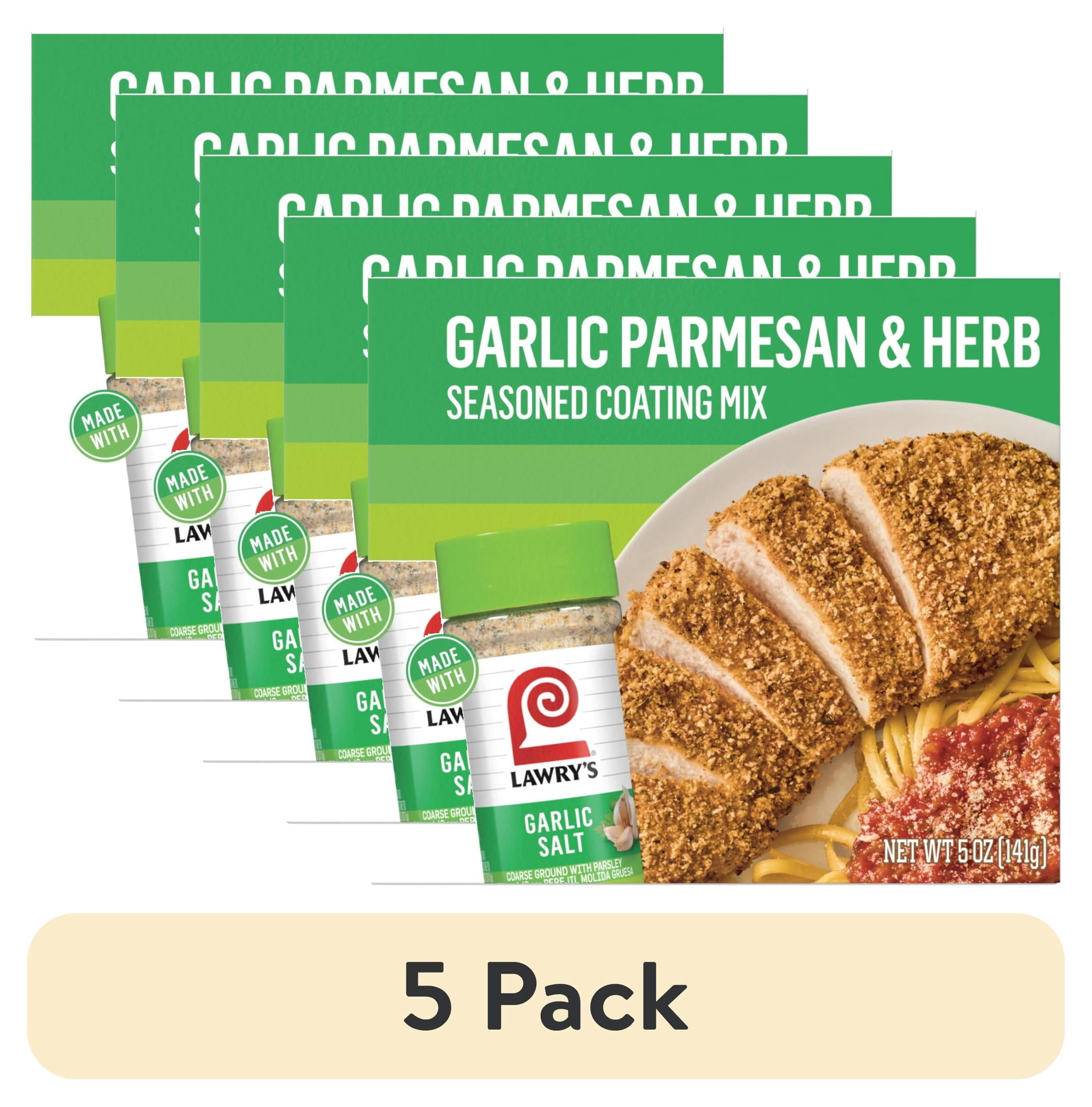 (5 pack) Lawry's Seasoned Coating Mix, 5.0 oz Packet