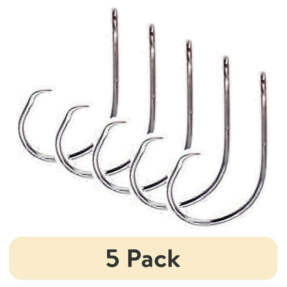 (5 pack) Lazer Sharp L197GH-5/0 Circle Offset Hook, Sea Guard, Size 5/0 Hook