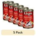 thumbnail image 1 of (5 pack) Ligo Sardines Red in Tomato Sauce with Chili Added, 5.5 oz Can, 1 of 6