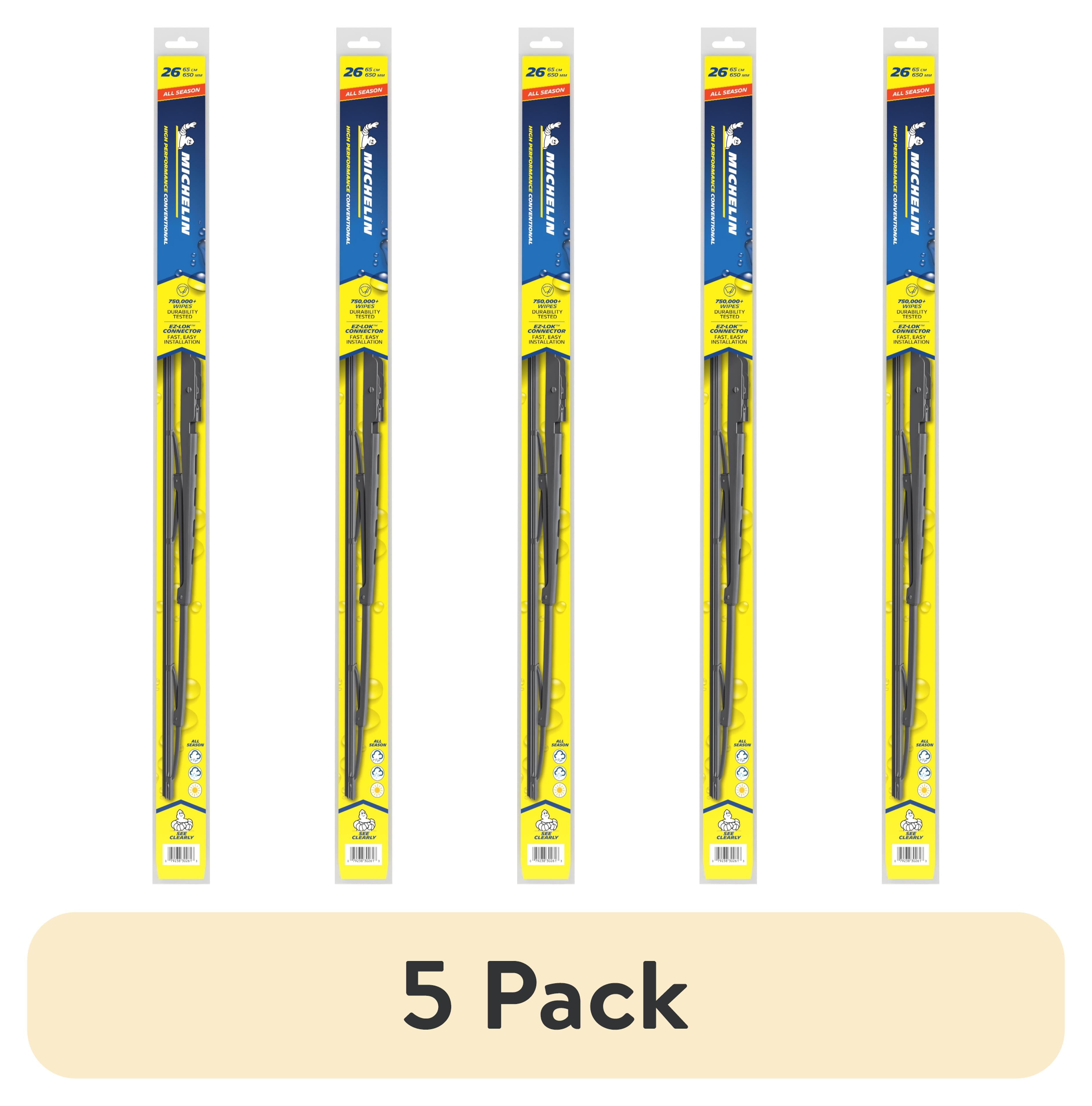 (5 pack) MICHELIN® High Performance 26" Conventional Windshield Wiper Blade
