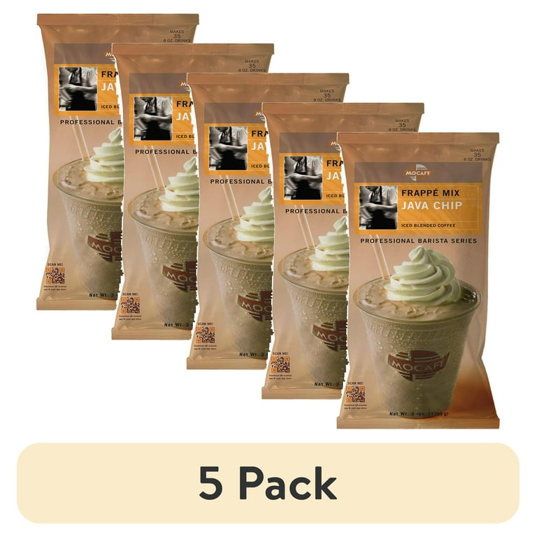 pack) MOCAFE Frappe Java Chip Ice Blended Coffee, 3-Pound Bag