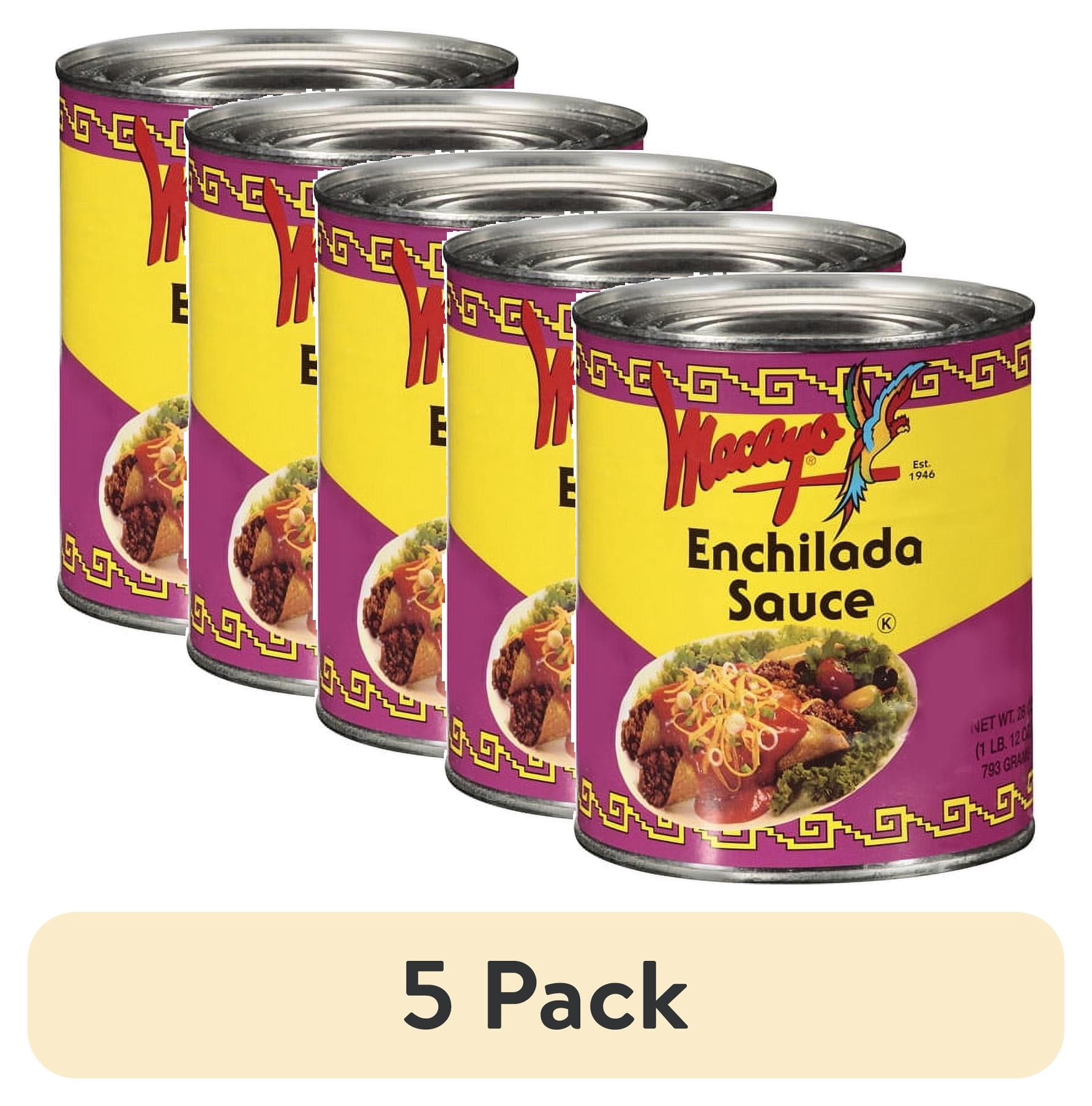 (5 pack) Macayo Mexican Foods Enchilada Sauce