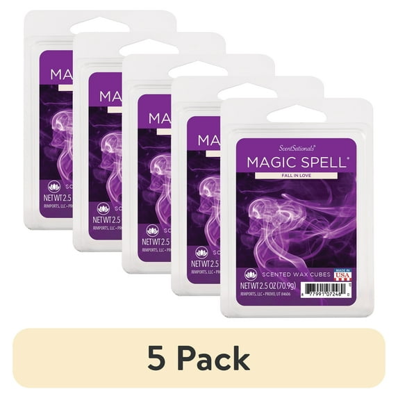 (5 pack) Magic Spell Scented Wax Melts, ScentSationals, 2.5 oz