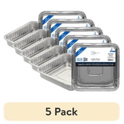 5 pack Mainstays 8 Aluminum Square Cake Pan, 2 Count