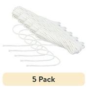 (5 pack) Mainstays Elastic Bungee Clothesline, with Integrated Clothes Pins & Non-Slip Spacers, 50ft.