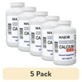 thumbnail image 1 of (5 pack) Major Oyster Shell Calcium 500 mg - Daily Calcium Supplement - 300 Tablets, 1 of 3