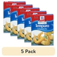 thumbnail image 1 of (5 pack) McCormick GOLDEN DIPT Tempura Seafood Batter Mix, 8.0 oz Box, 1 of 9