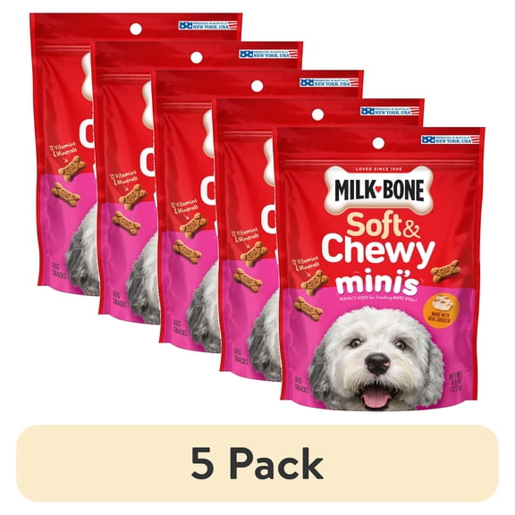 Milk Bone Soft & Chewy Mini’s Dog Treats Made With Real Chicken, 4.5 oz