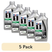 5 pack Mobil 1 Advanced Fuel Economy Full Synthetic Motor Oil 0W-20, 1 Quart