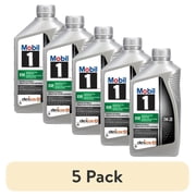 5 pack Mobil 1 ESP X2 Full Synthetic Motor Oil 0W-20, 1 Quart