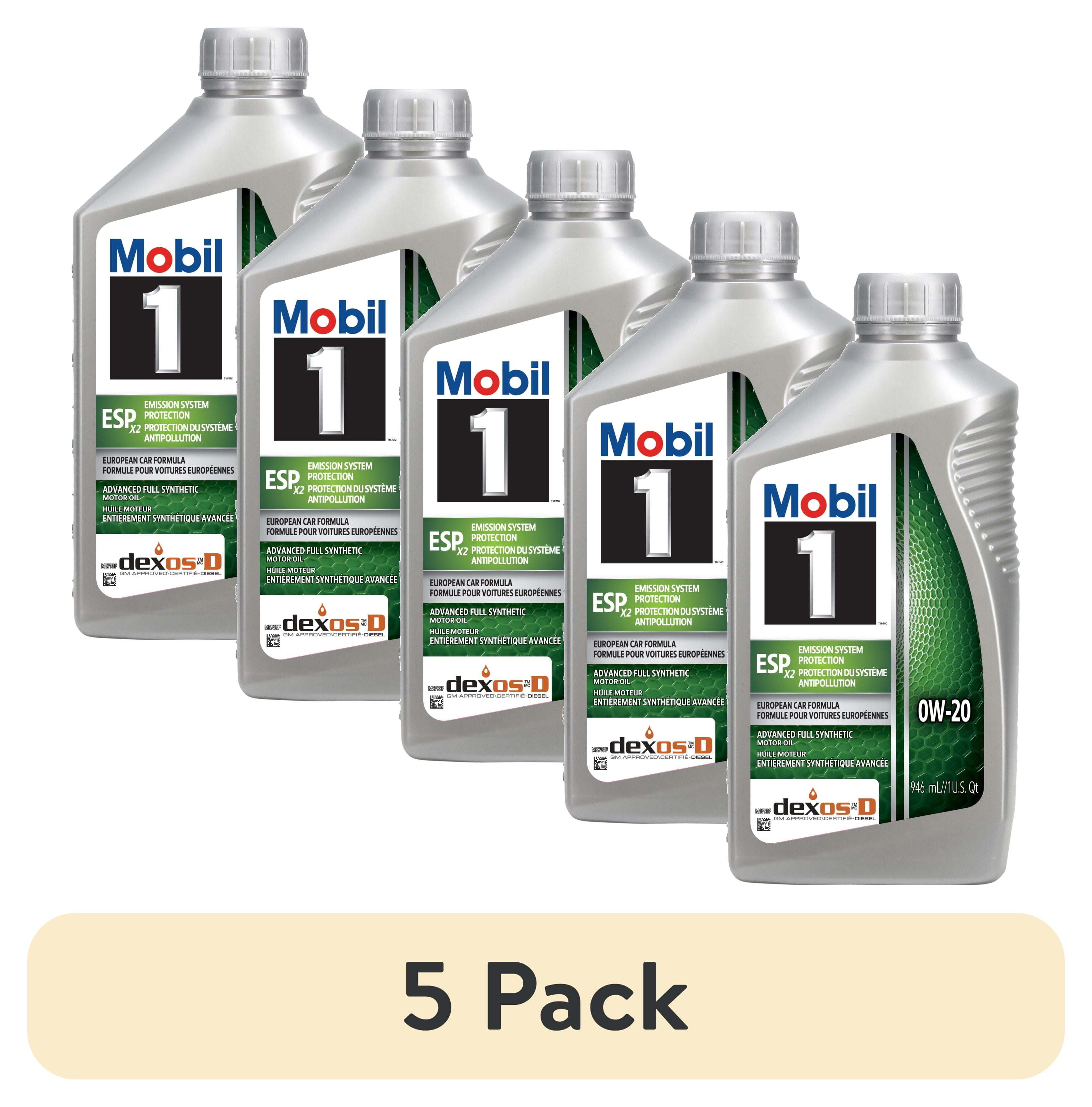 Mobil 1 ESP X2 0W-20 5Lボトル2本 Mobil 1™ ESP X2 0W-20