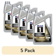 5 pack Mobil 1 Extended Performance Full Synthetic Motor Oil 5W-30, 5 Quart
