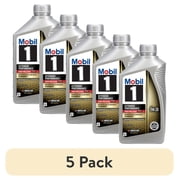 5 pack Mobil 1 Extended Performance High Mileage Full Synthetic Motor Oil 0W-20, 1 Quart