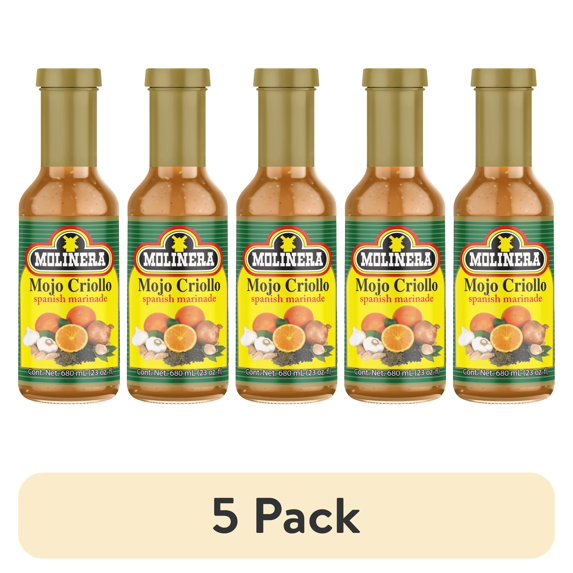 (5 pack) Molinera Mojo Criollo Sauce, 23 oz