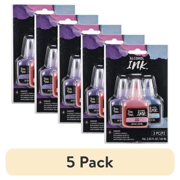 (5 pack) Momenta BR3PK-35874 20 ml Brea Reese Alcohol Inks - Lavender, Blush & Sky - 3 per Pack