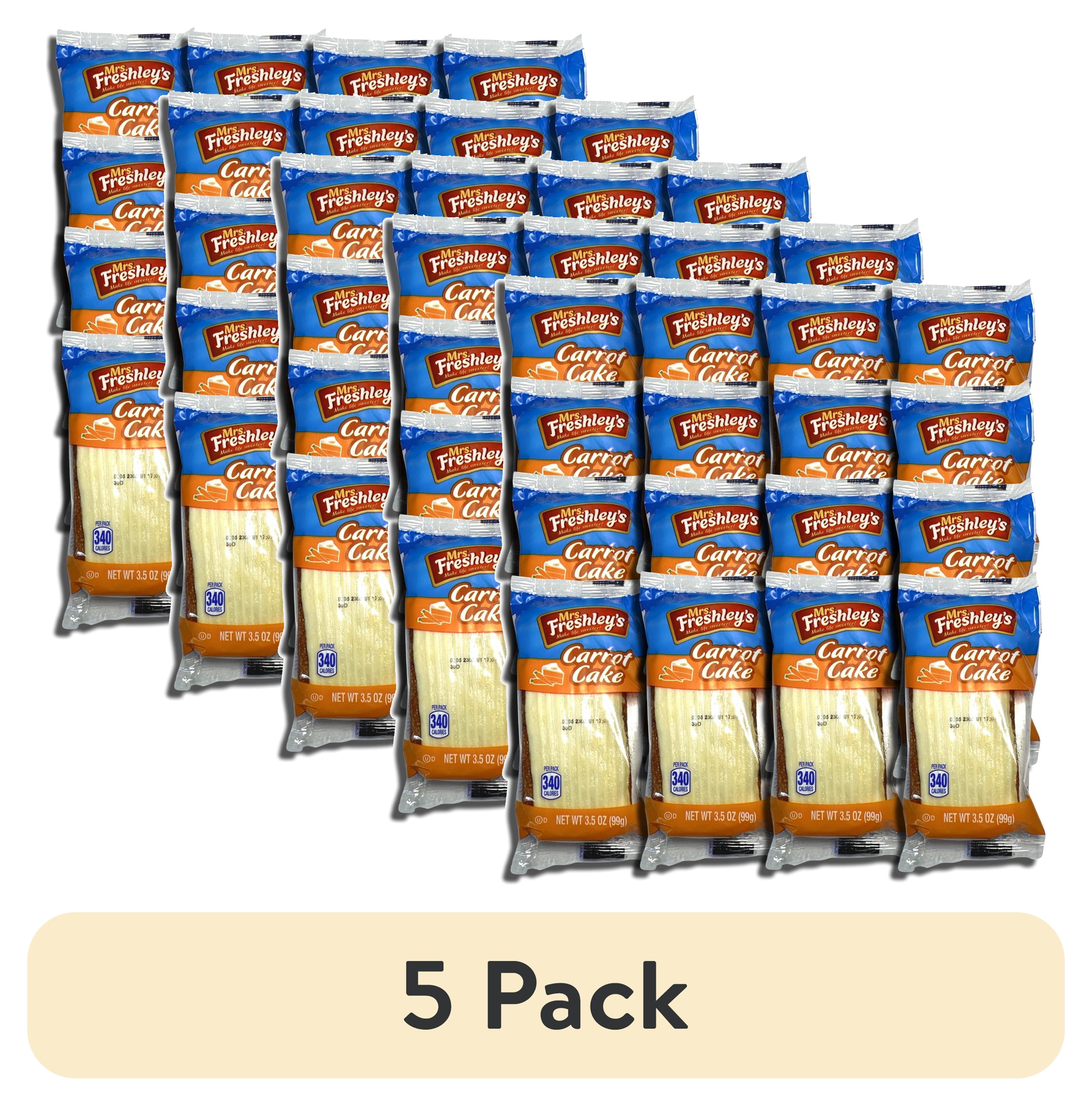 5 pack) Mrs. Freshley's Iced Carrot Cake Value Pack 16 Count