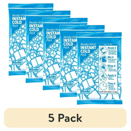 (5 pack) Mueller Sports Medicine Kold Instant Cold Pack
