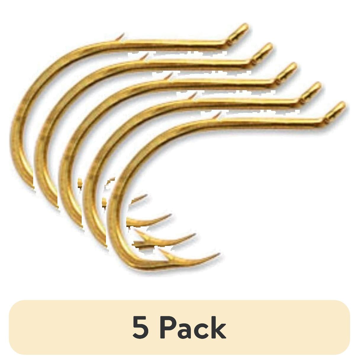 (5 pack) Mustad Gold Salmon Egg Size 4