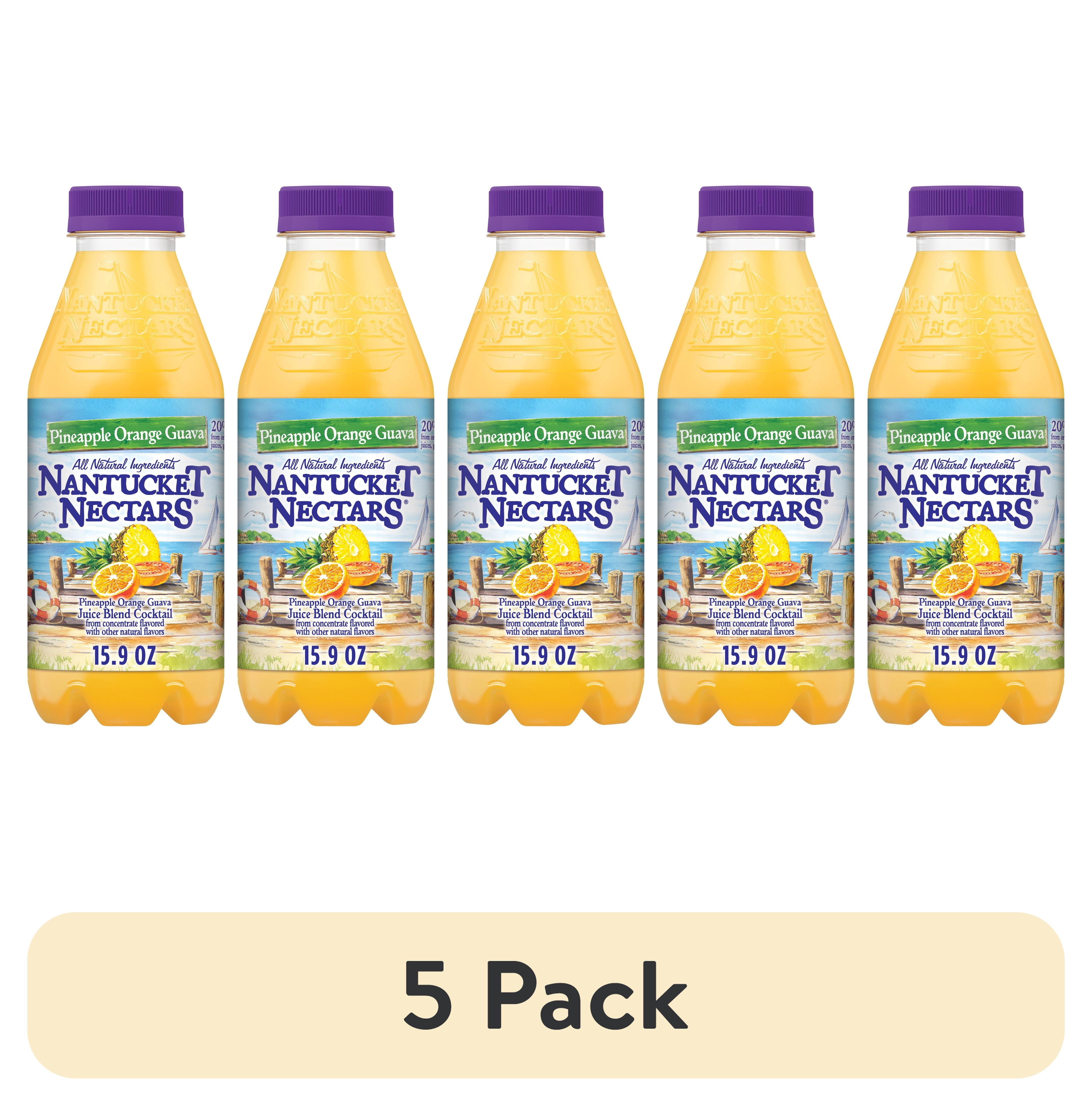 pack) Nantucket Nectars Pineapple Orange Guava Juice, fl oz