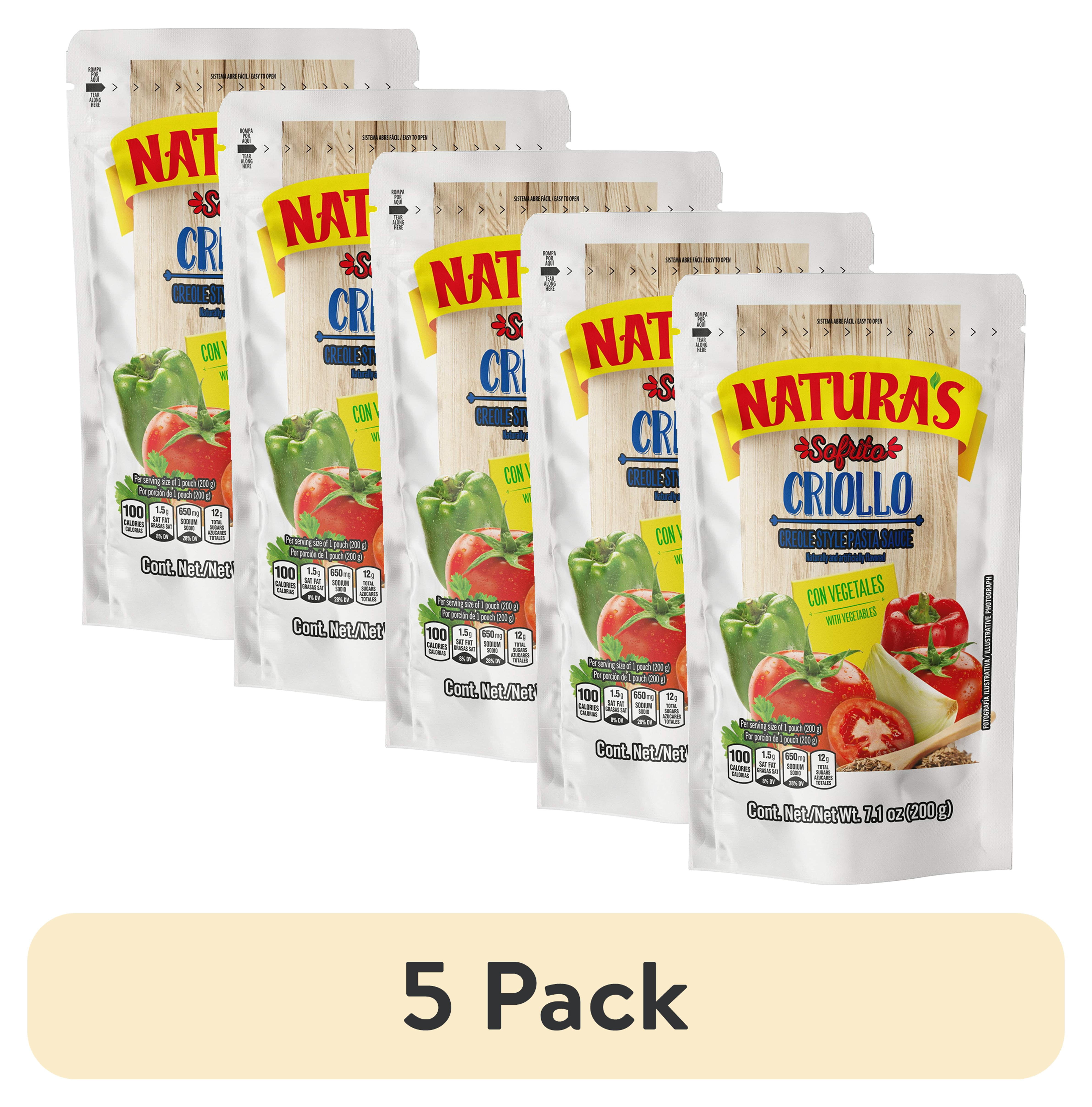 (5 pack) Natura's Sofrito Criollo Sauce, 7.1 oz (12 Pack)