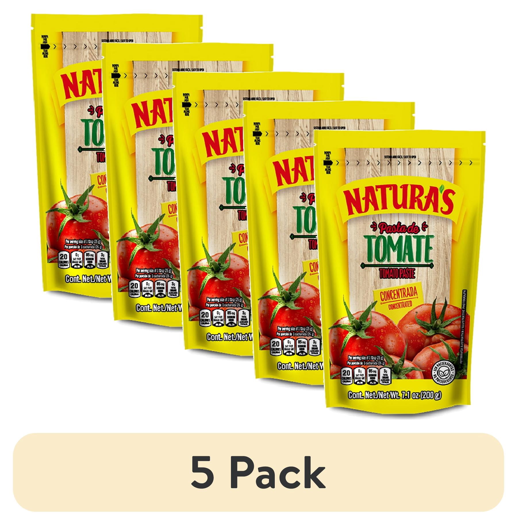 (5 pack) Natura's Tomato Paste Trad 24/7.1 oz