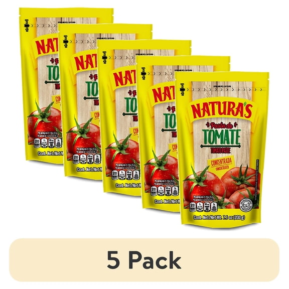 (5 pack) Natura's Tomato Paste Trad 24/7.1 oz